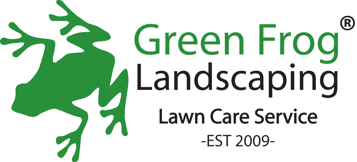 The Green Frog Landscaping logo